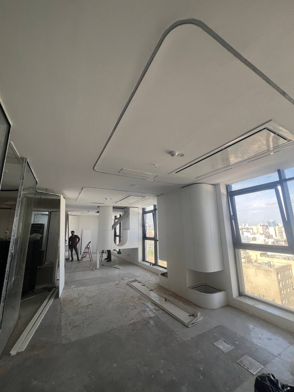 اجرای ماستیک روی سطح کناف